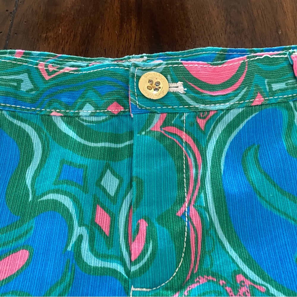 Lilly Pulitzer Callahan Cheetah Girls Shorts - Picture 3 of 7